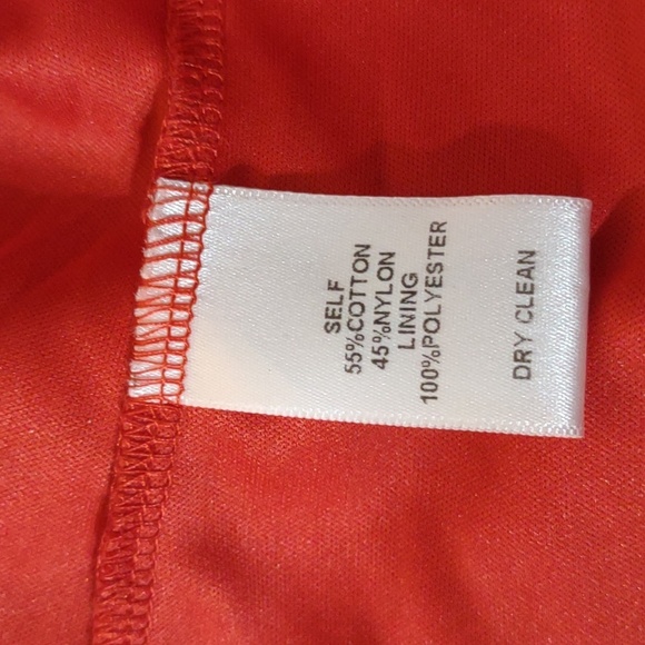 SOPRANO Red Lace Dress Cold Shoulder Size Medium - Picture 14 of 14